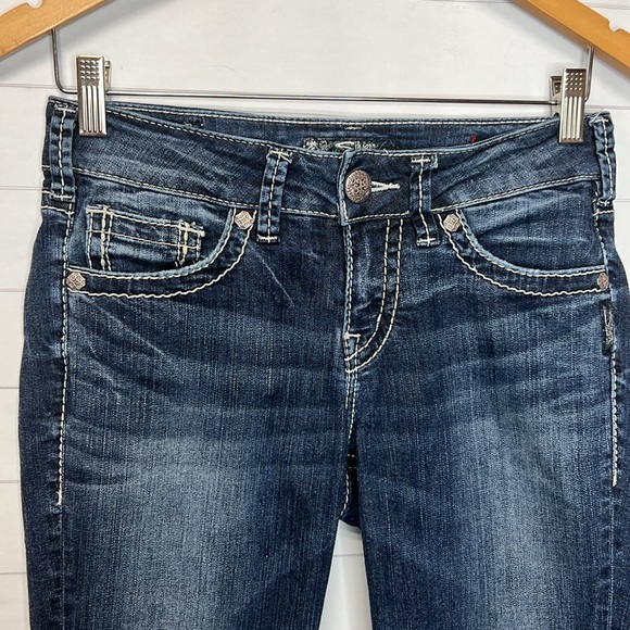 Silver Jeans - Suki Mid Capri - Size 28/22.5 - Picture 3 of 11